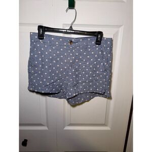Old Navy Blue Polka Dot Everyday Shorts Size 30